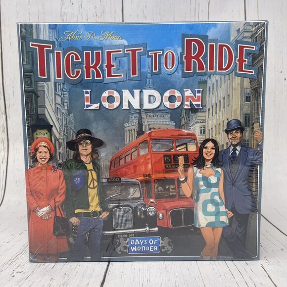 Days of Wonder Ticket to Ride London Board Strategy Game Collectible New - Picture 3 of 6